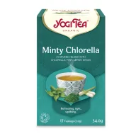   BIO Mentás tea chlorella algával 17x2g Yogi Minty Chlorella