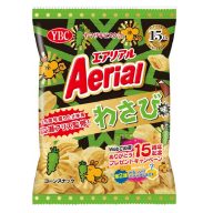 YBC aerial Japán wasabi ízű kukorica chips, 65g