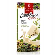Fehércsokoládé pisztáciadarabokkal 100g