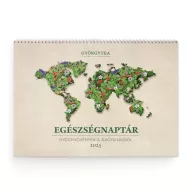 Györgytea Egészségnaptár 2025 Falinaptár