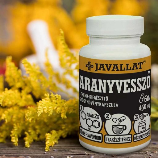 JAVALLAT Aranyvessző kapszula 60 db