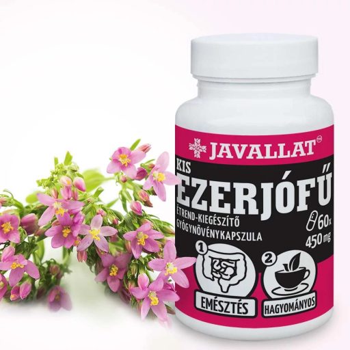 JAVALLAT Kis Ezerjófű kapszula 60 db 