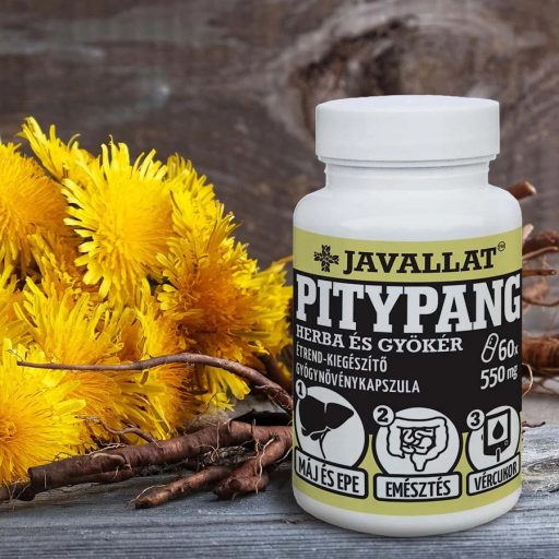 JAVALLAT Pitypang herba és gyökér kapszula 60 db 