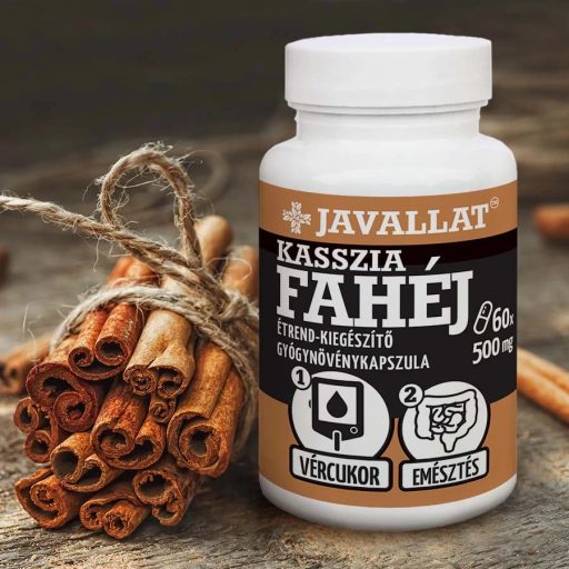 JAVALLAT Kasszia Fahéj kapszula 60 db