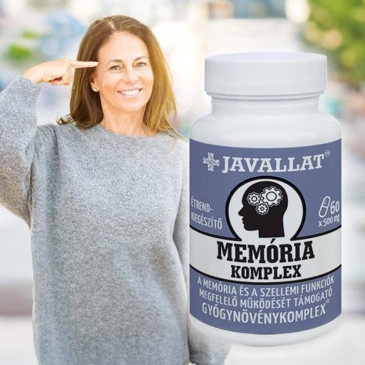 JAVALLAT Memória Komplex kapszula 60 db