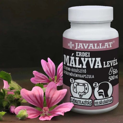 JAVALLAT Erdei mályva levél kapszula 60 db