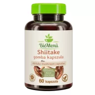 BioMenü BIO SHIITAKE gomba kapszula 60 db
