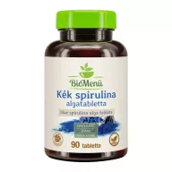 BioMenü BIO Kék spirulina alga 90db tabletta