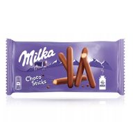   ​Milka Choco Sticks - Alpesi tejcsokoládéba mártott keksz​, 112g