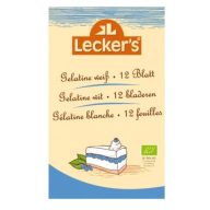 Leckers bio zselatinlap állati eredetű 12 db