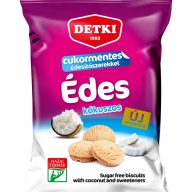 Detki cukormentes kókuszos omlós keksz 180 g