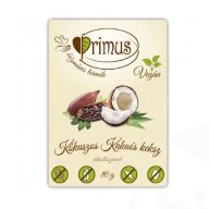 Primus vegán kókuszos-kakaós keksz 80 g