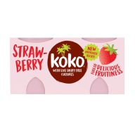 Koko kókuszgurt epres 250 g
