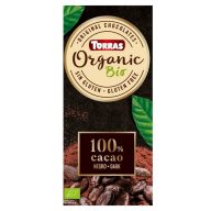 Torras bio 100% kakaótartalmú étcsokoládé 100 g