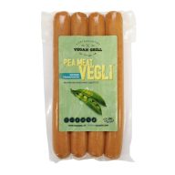   Vegan grill vegli borsófehérjéből füstölt frankfurter virsli helyettesítő 180 g