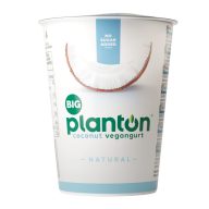 Planton big kókuszos vegángurt natúr 400 g
