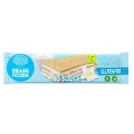   Brain Foods gluténmentes ostyaszelet vaníliás krémmel töltött, édesítőszerekkel 30 g