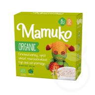  Mamuko bio zab, fényes hajdina, árpa, tönköly, rozs, zabkása, zabpehely 6 hónapos kortól 200 g