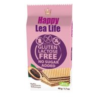   Lea life mini kakaós ostyaszelet hozzáadott cukor-, glutén-, laktóz nélkül 48 g