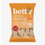   Bettr bio vegán gluténmentes quinoa kréker szezámmag 100 g