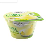   Vegart vegán panna cotta jellegű növényi desszert készítmény citrom 150 g (22512)