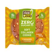 Rice Up zero kollagén, protein keksz karamell ízű 60 g
