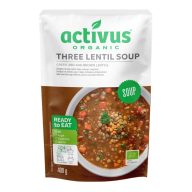 Activus bio vegán organikus 3 féle lencseleves 400 g