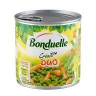 Bonduelle creatif duo zöldborsó-bébirépa 400 g