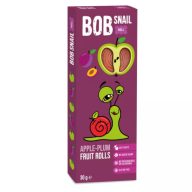 Bob Snail gyümölcstekercs alma-szilva 30 g