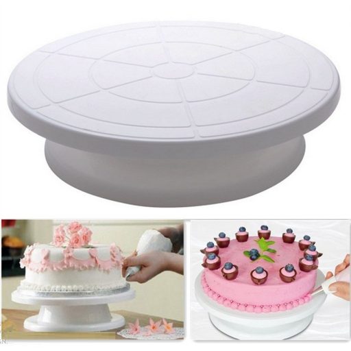 Forgatható tortaállvány, magasított
