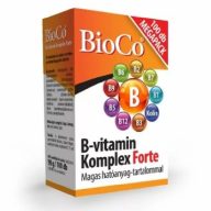 BioCo B-vitamin komplex Forte 100db tabletta