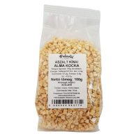 Paleolit Aszalt alma kocka 100g cukormentes, kínai 7x7mm