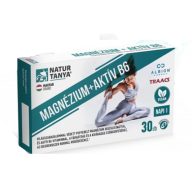   Natur Tanya® Vegán Magnézium+aktív B6 30 db kapszula magnézium-biszglicinát-kelát