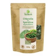 BIO Chlorella és spirulina alga tabletta 125g BioMenü