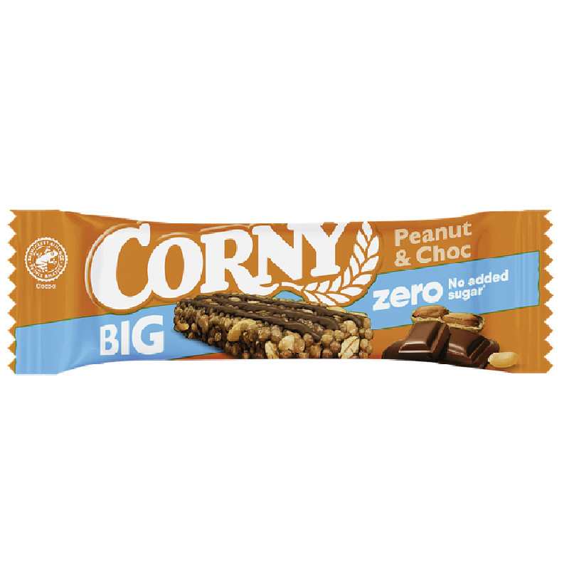 Corny Big szelet zero big földimogyorós csokoládés 40 g